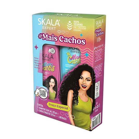 KIT SHAMPOO SKALA + ACONDICONADOR MAIS CACHOS X 325ML